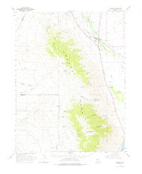 Schurz Nevada Historical topographic map, 1:62500 scale, 15 X 15 Minute, Year 1964