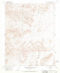 Scottys Junction SW Nevada Historical topographic map, 1:24000 scale, 7.5 X 7.5 Minute, Year 1968