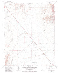 Scottys Junction Nevada Historical topographic map, 1:24000 scale, 7.5 X 7.5 Minute, Year 1968
