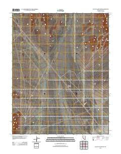 Scottys Junction Nevada Historical topographic map, 1:24000 scale, 7.5 X 7.5 Minute, Year 2012