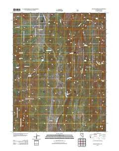 Segura Ranch Nevada Historical topographic map, 1:24000 scale, 7.5 X 7.5 Minute, Year 2012
