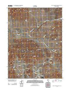 Seven Lakes Mountain Nevada Historical topographic map, 1:24000 scale, 7.5 X 7.5 Minute, Year 2011