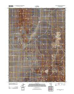 Seven Troughs SE Nevada Historical topographic map, 1:24000 scale, 7.5 X 7.5 Minute, Year 2011