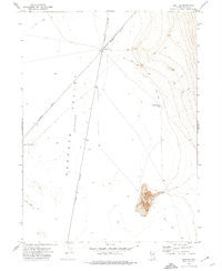 Shafter Nevada Historical topographic map, 1:24000 scale, 7.5 X 7.5 Minute, Year 1971