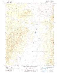 Shingle Pass SE Nevada Historical topographic map, 1:24000 scale, 7.5 X 7.5 Minute, Year 1969