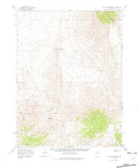 Shoshone Meadows Nevada Historical topographic map, 1:62500 scale, 15 X 15 Minute, Year 1966
