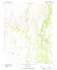 Silent Butte Nevada Historical topographic map, 1:24000 scale, 7.5 X 7.5 Minute, Year 1962