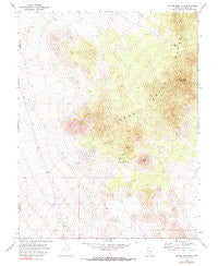 Silver King Mtn Nevada Historical topographic map, 1:24000 scale, 7.5 X 7.5 Minute, Year 1971