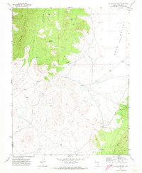 Silver King Well Nevada Historical topographic map, 1:24000 scale, 7.5 X 7.5 Minute, Year 1971