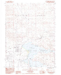 Silver Springs North Nevada Historical topographic map, 1:24000 scale, 7.5 X 7.5 Minute, Year 1985