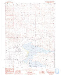 Silver Springs North Nevada Historical topographic map, 1:24000 scale, 7.5 X 7.5 Minute, Year 1985