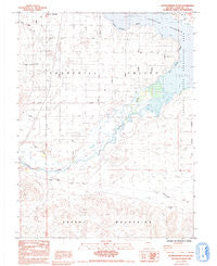 Silver Springs South Nevada Historical topographic map, 1:24000 scale, 7.5 X 7.5 Minute, Year 1985
