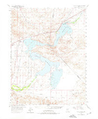 Silver Springs Nevada Historical topographic map, 1:62500 scale, 15 X 15 Minute, Year 1957