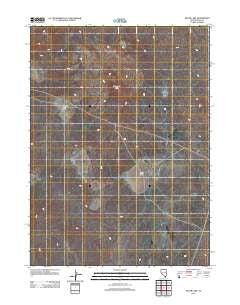 Silver Lake Nevada Historical topographic map, 1:24000 scale, 7.5 X 7.5 Minute, Year 2012