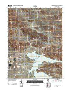 Silver Springs North Nevada Historical topographic map, 1:24000 scale, 7.5 X 7.5 Minute, Year 2011