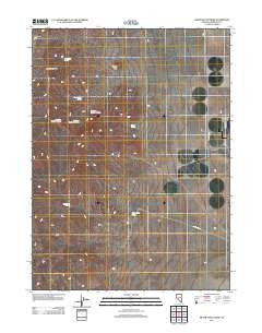 Silver State Draw Nevada Historical topographic map, 1:24000 scale, 7.5 X 7.5 Minute, Year 2011