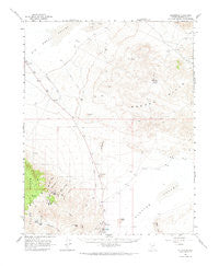 Silverpeak Nevada Historical topographic map, 1:62500 scale, 15 X 15 Minute, Year 1963