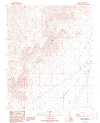 Sloan SE Nevada Historical topographic map, 1:24000 scale, 7.5 X 7.5 Minute, Year 1989