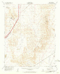 Sloan Nevada Historical topographic map, 1:62500 scale, 15 X 15 Minute, Year 1960