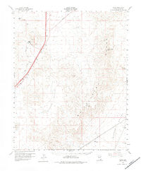 Sloan Nevada Historical topographic map, 1:62500 scale, 15 X 15 Minute, Year 1960