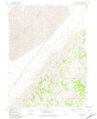 Smith Canyon Nevada Historical topographic map, 1:24000 scale, 7.5 X 7.5 Minute, Year 1980
