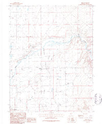 Smith Nevada Historical topographic map, 1:24000 scale, 7.5 X 7.5 Minute, Year 1986