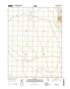 Smith Well Nevada Current topographic map, 1:24000 scale, 7.5 X 7.5 Minute, Year 2014