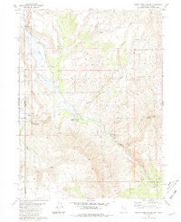 Smoke Creek Ranch Nevada Historical topographic map, 1:24000 scale, 7.5 X 7.5 Minute, Year 1980