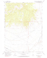 Snow Water Lake NE Nevada Historical topographic map, 1:24000 scale, 7.5 X 7.5 Minute, Year 1968