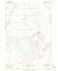 Snow Water Lake Nevada Historical topographic map, 1:24000 scale, 7.5 X 7.5 Minute, Year 1968