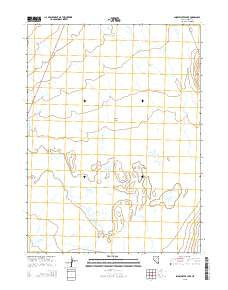 Snow Water Lake Nevada Current topographic map, 1:24000 scale, 7.5 X 7.5 Minute, Year 2015