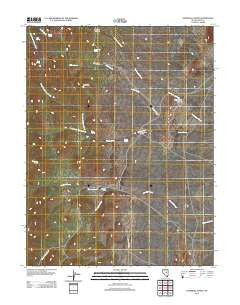 Snowball Ranch Nevada Historical topographic map, 1:24000 scale, 7.5 X 7.5 Minute, Year 2012