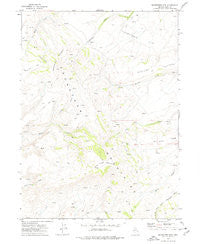 Snowstorm Mtn Nevada Historical topographic map, 1:24000 scale, 7.5 X 7.5 Minute, Year 1973