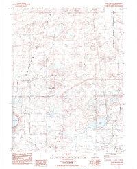 Soda Lake East Nevada Historical topographic map, 1:24000 scale, 7.5 X 7.5 Minute, Year 1985