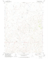 Soldier Cap Nevada Historical topographic map, 1:24000 scale, 7.5 X 7.5 Minute, Year 1974
