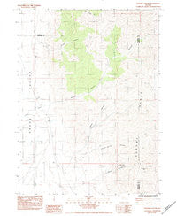 Sonoma Canyon Nevada Historical topographic map, 1:24000 scale, 7.5 X 7.5 Minute, Year 1983