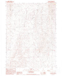 Sou Hills Nevada Historical topographic map, 1:24000 scale, 7.5 X 7.5 Minute, Year 1990