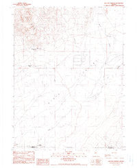 Sou Hot Springs Nevada Historical topographic map, 1:24000 scale, 7.5 X 7.5 Minute, Year 1990