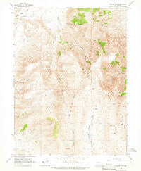 Spanish Flat Nevada Historical topographic map, 1:24000 scale, 7.5 X 7.5 Minute, Year 1964