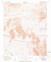 Specter Range Nevada Historical topographic map, 1:62500 scale, 15 X 15 Minute, Year 1952