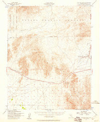 Specter Range Nevada Historical topographic map, 1:62500 scale, 15 X 15 Minute, Year 1952