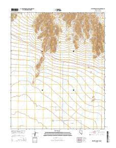 Specter Range SW Nevada Current topographic map, 1:24000 scale, 7.5 X 7.5 Minute, Year 2015