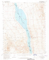 Spirit Mtn Nevada Historical topographic map, 1:62500 scale, 15 X 15 Minute, Year 1959