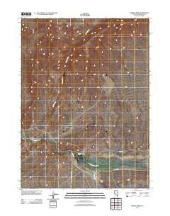 Spring Creek Nevada Historical topographic map, 1:24000 scale, 7.5 X 7.5 Minute, Year 2011