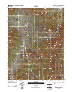 Spring Valley Summit Nevada Historical topographic map, 1:24000 scale, 7.5 X 7.5 Minute, Year 2012