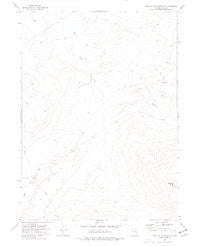 Star Valley Ridge SE Nevada Historical topographic map, 1:24000 scale, 7.5 X 7.5 Minute, Year 1973