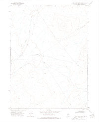 Star Valley Ridge SW Nevada Historical topographic map, 1:24000 scale, 7.5 X 7.5 Minute, Year 1973