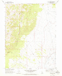Stargo Creek Nevada Historical topographic map, 1:24000 scale, 7.5 X 7.5 Minute, Year 1968