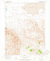State Line Peak Nevada Historical topographic map, 1:24000 scale, 7.5 X 7.5 Minute, Year 1964