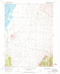 Station Butte Nevada Historical topographic map, 1:24000 scale, 7.5 X 7.5 Minute, Year 1969